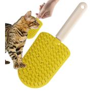 Peigne Pour Animaux,Brosse Démêloir Pour Chien - Accessoire Anti-Peluche Ergonomique Avec Manche Anti-Dérapage En Forme de Crème Glacée Pour Chiots Maisons et Salons
