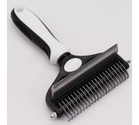 Peigne pour animaux de compagnie, outil de toilettage pour cheveux, peigne démêlant, double extrémité, outil magique, fournitures pour chien, couteau démêlant