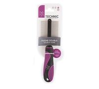 Peigne pour chat à puces double Héry Violet M