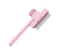 Peigne pour chat - Brosse d'épilation avec poignée ergonomique - Peigne pour le changement de pelage - Pour l'entretien et le bain des petits animaux en intérieur en cas de perte de poils et pour le