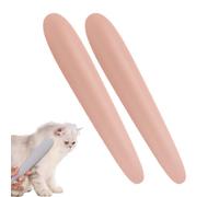 Peigne pour chat | Outil de massage de la peau pour se débarrasser des poils lâches et des peignes de lissage du pelage, peigne à cheveux pour chats domestiques | Pour poils longs et courts, sous-poil