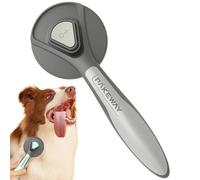 Peigne pour chat pour la perte de poils - Toiletteur doux pour la peau - Brosse de nettoyage pour chiot | Pour court, long , maison, voyage, intérieur, chiot, lapin, chevaux, petits, moyens