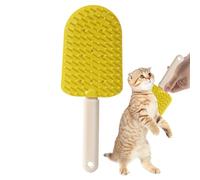 Peigne Pour Chats | Brosse Démêloir Pour Chien - Accessoire Anti-Peluche Ergonomique Avec Manche Anti-Dérapage En Forme de Crème Glacée Pour Chiots Maisons et Salons