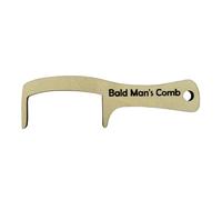 Peigne pour chauve, peigne de toilettage pour sans poils, outils de toilettage pour farces amusantes, pour père, amis, collègues, anniversaire