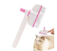 Peigne Pour Chien Anti Perte | Brosse Rotative Pour Poils De Chat,Accessoire Autonettoyant Eliminaire Poils Animaux