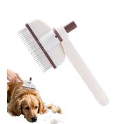 Peigne Pour Chien - Brosse A Poils Rotative Pour Chat,Accessoire Autonettoyant Eliminaire Poils Animaux