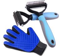 Peigne pour chien + gant de peignage