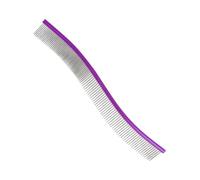 Peigne Pour Chien - Peigne Pour Chien, Peigne De Démêlage Pour Chien, Peigne Incurvé Pour Enlever Les Poils, Peigne De Toilettage Pour Animaux De Compagnie, Élimine Les Nœuds, La Croûte De Mucus Pour