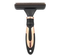 Peigne pour chien rake démêler Ebi 39 Pins Noir 11x6,5x3 cm
