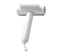 Peigne pour chiens | Brosse anti-peluches et réduction des mues pour animaux de compagnie - Outil démêlant en acier inoxydable pour chiots et animaux de taille moyenne ou grande