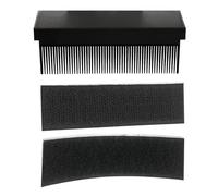 Peigne pour fer à lisser, peigne pour fer à lisser, accessoire pour fer à lisser, peigne amovible résistant à la chaleur pour cheveux lisses à clipser pour un usage professionnel ou domestique