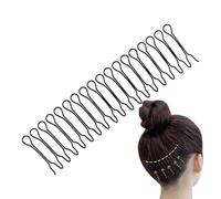 Peigne pour finir les cheveux : fixateur de cheveux invisible ou pin, clips lissants contre les frisottis | Outil de style queue de cheval élégant, bâton Tamer Slick Tamer de contrôle pour be