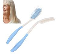 Peigne pour Personnes âgées, Brosse à Cheveux à Portée Extra Longue