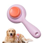 Peigne Pour Poils D'animaux - Brosse Étrille Pour Chien,Outil De Massage Mignon Pour Chats À Poils Longs Et Courts Élimine Les Poils Détachés Pour Animaux À Poils Longs Emêlés Facile À Utiliser