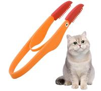 Peigne pour taches de larmes - Peigne pour animaux de compagnie avec tête