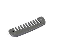 Peigne pratique en métal pour harmonica, peigne diatonique, 10 trous, accessoire Blues Harp, facile à installer