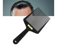 Peigne Professionnel de Barbier avec Niveau à Bulle, Guide de Coupe de Cheveux à Dessus Plat, Outil de Réglage Précis pour Salon de Coiffure