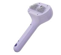 Peigne pulvérisateur pour animaux de compagnie - Spray d'épilation - Brosse pour chat - Rechargeable par USB - Bouton de déverrouillage du réservoir d'eau - Peigne auto-nettoyant pour poils longs et
