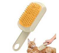 Peigne pulvérisateur pour chien et chat - Brosse de toilettage pour enlever les poils morts