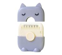 Peigne Rasoir,Peigne Taille Cheveux Portable Et Précis - Accessoire Double Fonction Pour Épointage Et Frange À Domicile Voyage