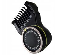 Peigne réglable CP2176 de 0,4 à 10 mm pour machines, tondeuses avec 20 réglages (niveaux) de longueur compatible avec OneBlade One Blade QP6530 QP6550 QP6650