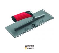 Peigne RUBI 28 cm acier manche ergonomique ouvert - carrée 12x12 mm