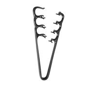 Peigne texturé, peigne à dents larges, outil de volume de racines, outil démêlant de au design lisse et sans, peignes à dents larges en V pour boucles pour hommes et femmes