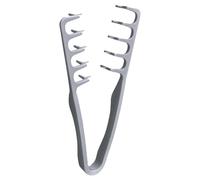Peigne texturé, peigne à dents larges pour cheveux bouclés, outil de volumisation des racines pour frange sans couture, accessoire de toilettage pour femme, utilisation quotidienne, 22 x 10 cm