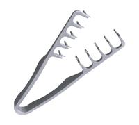 Peigne texturé, peigne à dents larges pour cheveux bouclés, outil de volumisation des racines, protège le cuir chevelu, couvre les franges, accessoire de toilettage pour femme, 22,5 x 10,5 x 2,4 cm