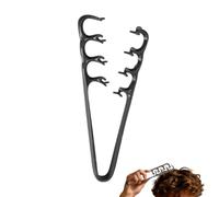 Peigne Texturé, Peigne Coiffant Cheveux Boucles, Peignes À Dents Larges, Outil De Volumes De Racines Pour Les Cheveux Bouclés, Pour Femmes Hommes