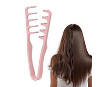 Peigne Texturé, Peigne Volumateur À Dents Larges, Démêlant À Dents Larges, Outil Volumateur De Racines, Accessoire Volume Et Soin Pour Lisser Les Coutures, Accessoire Soin Pour Franges, R-ose