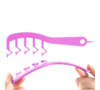 Peigne texturé pour styliser la brosse en Z pour bande de frange et