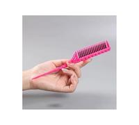 Peigne Texturisant À Trois Rangées De Poils For Les Pointes, Outil Coiffage Professionnel For Salons Beauté, Idéal For Soulever Racines, Créer Des Chignons Et Séparer Cheveux(A)