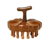 Peigne thérapeutique polyvalent Guasha Scrapper Stimulateur de corps Flux sanguin Pétale Scalp & Head Outil de massage