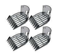 Peigne Tondeuse À Cheveux 1-5 Pièces Compatible Avec Philips 3-15MM | Compatible avec QC5510 QC5530 QC5550 QC5560 QC5570 QC5580 peigne de tondeuse à cheveux petit(4 Pcs)