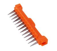 Peigne ultra orange - pas de 7 mm