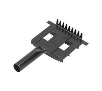 Peigne universel à perte de bétail, en acier inoxydable sans effort de brosses de bétail effiloché un peigne pour les moutons de cheval de vache 8,5x5,5x3,7