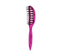 Peigne ventilé incurvé, brosse à cheveux démêlante pour cheveux rapidement séchés(Violet)