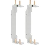 Peigne vertical pour interrupteurs différentiels 2 rangées entraxe 125 mm (Lot de 2)