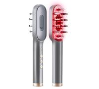 Peigne vibrant pour cuir chevelu avec réservoir d'eau amovible pour absorber les soins capillaires, peigner quotidiennement et relaxer, convient à tous les types de cheveux