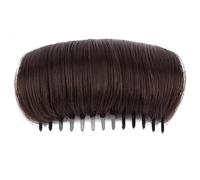 Peigne volumateur en fibre synthétique sans couture - Accessoire de coiffure professionnel pour coiffure de mariage et événement - Tête plate