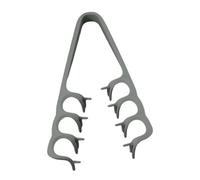 Peigne volume - Outil de coiffure pour un look texturé | Design ergonomique à dents larges avec prise en main légère et poils anti-accrocs pour peignage quotidien, voyage, travail, fête, rendez-vous