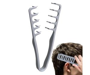 Peigne volumisant à dents larges, brosse à , outil de volume démêlant les racines, coiffure permanente pour le soin des cheveux, pobute, forbeut, partie centrale de flux, brosse ondulée bouclée