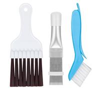 Peignes à Condensateur,3 Pcs Peigne d'Aileron de Condensateur de Climatiseur,Peignes à ailettes de Climatisation,Brosse de Climatiseur, Peigne de Nettoyage pour Climatiseur,Refroidisseur,évaporateur