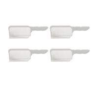 Peignes à décolorer, peigne professionnel pour couper les cheveux, design ergonomique et gradient, compatible avec les tondeuses à cheveux et les tondeuses, gris, 4Pack