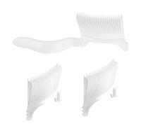 Peignes à décolorer, peignes de coiffeur, peigne de positionnement, peigne anti-statique pour estomper, couper et décolorer les coupes de cheveux courtes, peigne professionnel pour estomper les