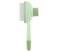 Peignes à poils d'animaux de compagnie, brosse à poils de chien, peigne anti-puces pour chat, doux, confortable, antidérapant, léger | Peigne rotatif à poils de chat pour animal domestique, douche