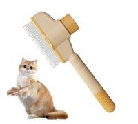 Peignes Anti-puces Pour Chat, Brosse Auto-nettoyante, Peigne Auto-nettoyant Pour Animaux De Compagnie, Brosse Pour Chat, Pour Poils Courts Et Longs