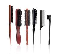 Peignes Coiffants 6 Pièces, Peignes À Cheveux, Outils De Coiffure, Peignes Multifonctions, Peignes Portables, Peignes Longue Durée