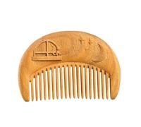 Peignes coiffants Peigne à cheveux Simple et moderne, peigne de voyage en bois massif, peigne à barbe for hommes, peigne de coiffure Peigne à cheveux bouclés